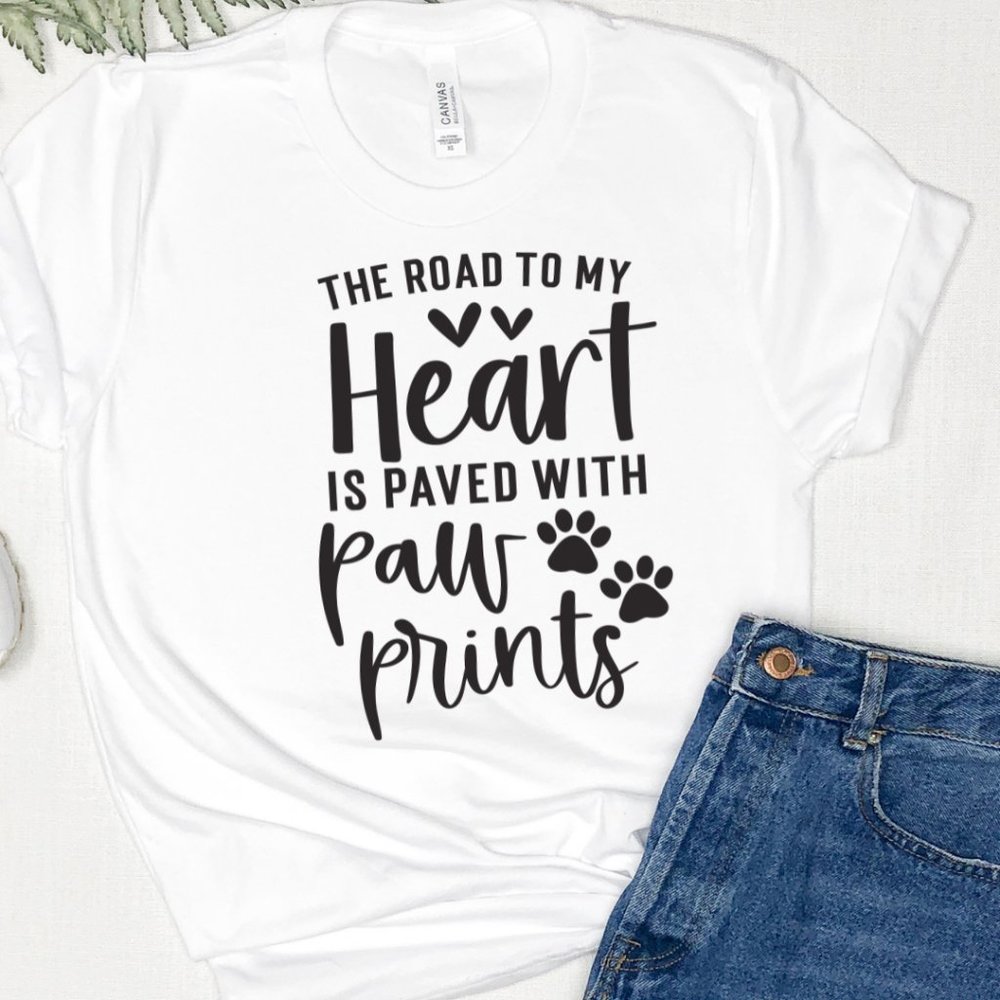 paw print tee